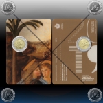 2 EVRO SAN MARINO 2019 "Leonardo da Vinci" BU
